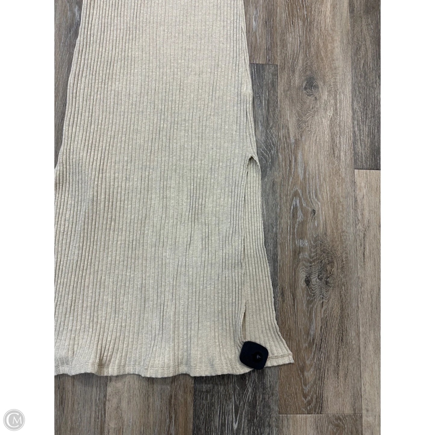 Dress Casual Maxi By Project Social Tee In Tan, Size: M