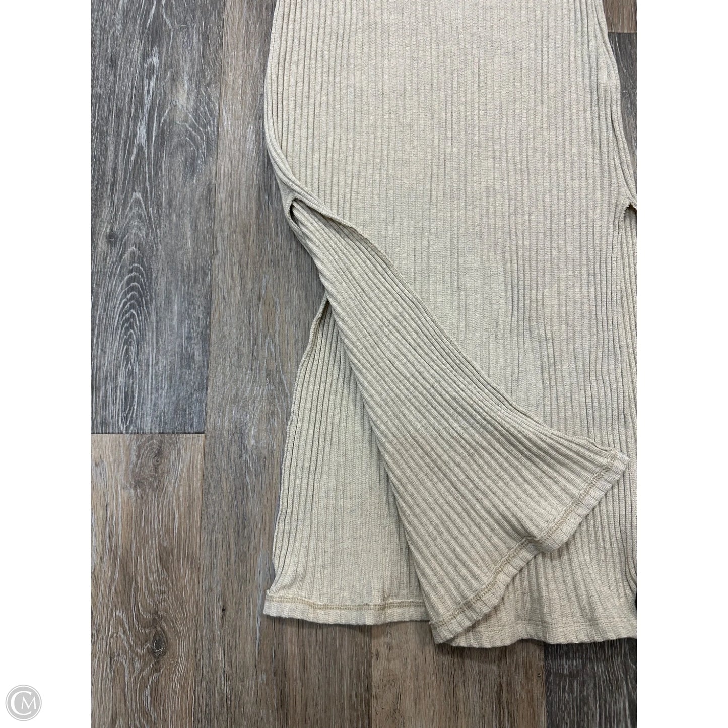 Dress Casual Maxi By Project Social Tee In Tan, Size: M