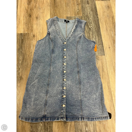 Dress Designer By Frye In Blue Denim, Size: Xl
