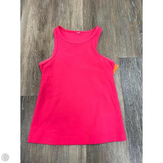 Athletic Tank Top By Lululemon In Pink