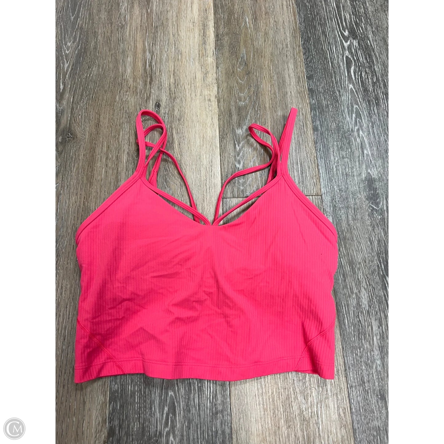 Athletic Tank Top By Lululemon In Pink, Size: 8