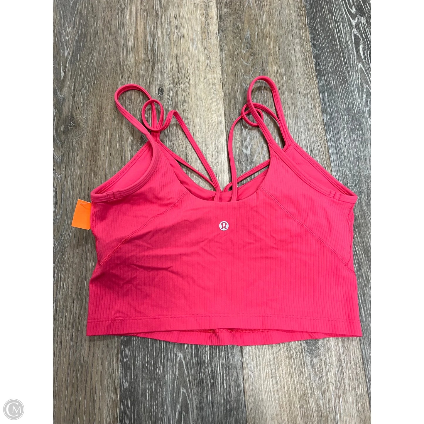 Athletic Tank Top By Lululemon In Pink, Size: 8