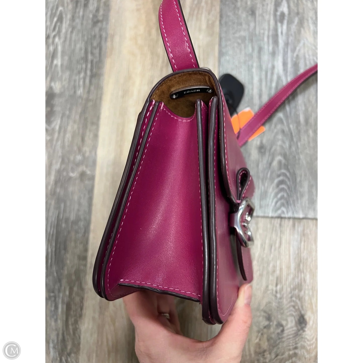 Crossbody Designer By Coach, Size: Small