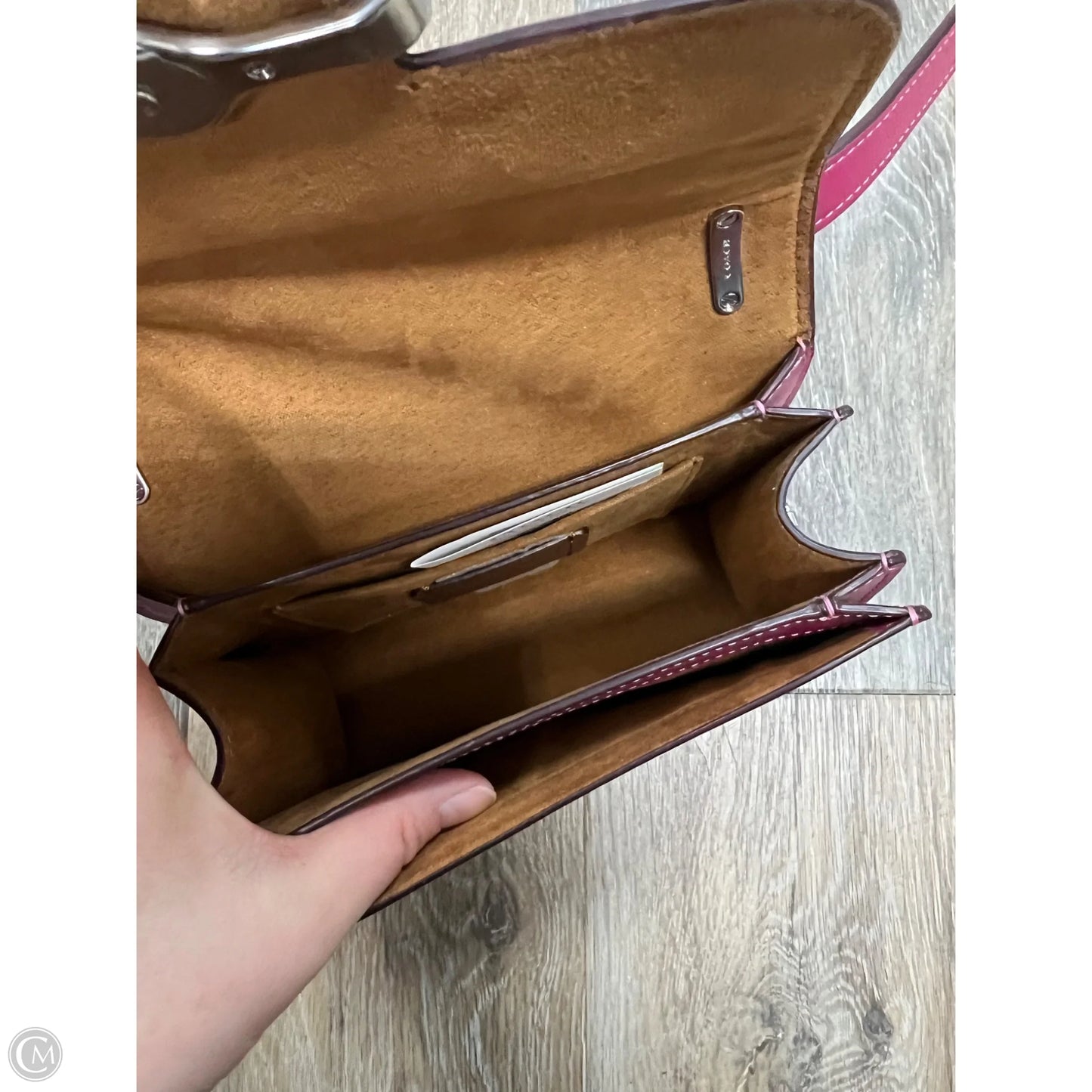 Crossbody Designer By Coach, Size: Small