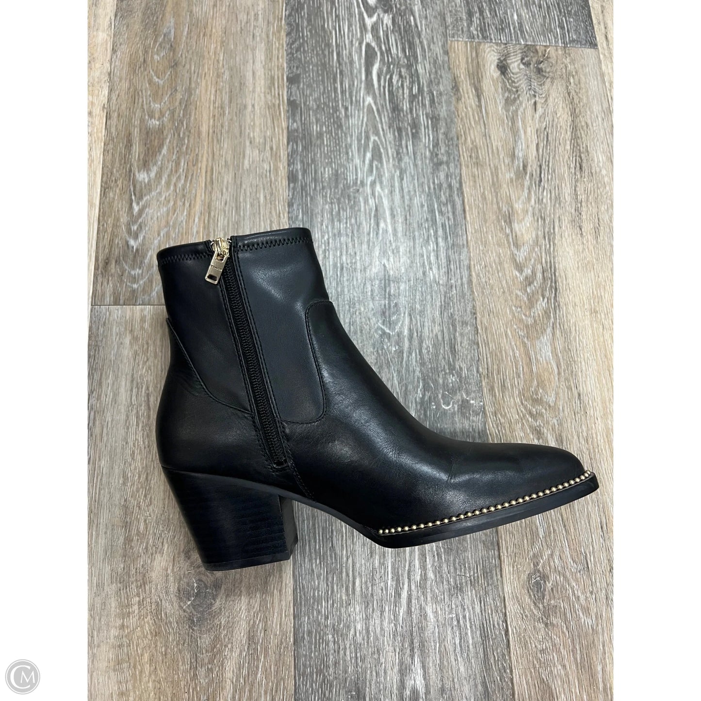 Boots Designer By Coach In Black, Size: 9.5