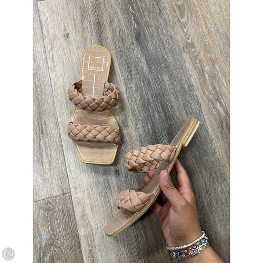 Sandals Flats By Dolce Vita In Tan, Size: 8.5
