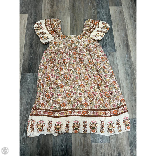 Dress Casual Maxi By Baevely In Floral Print, Size: Xl