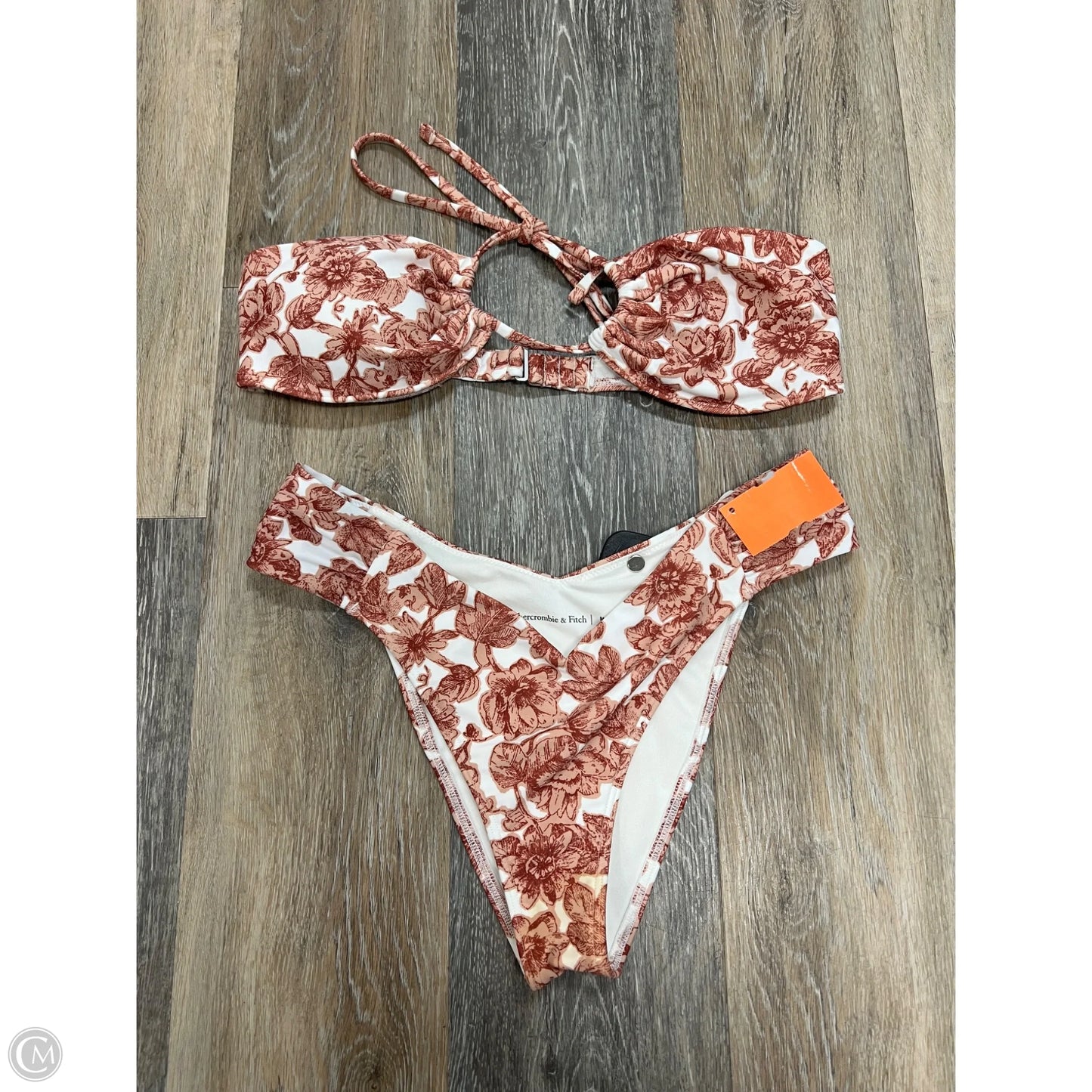 Swimsuit 2pc By Abercrombie And Fitch In Floral Print, Size: M