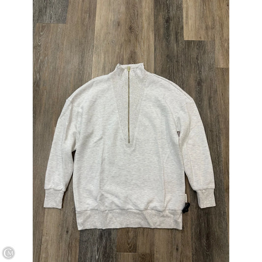 Athletic Sweatshirt Collar By Varley In White, Size: Xs