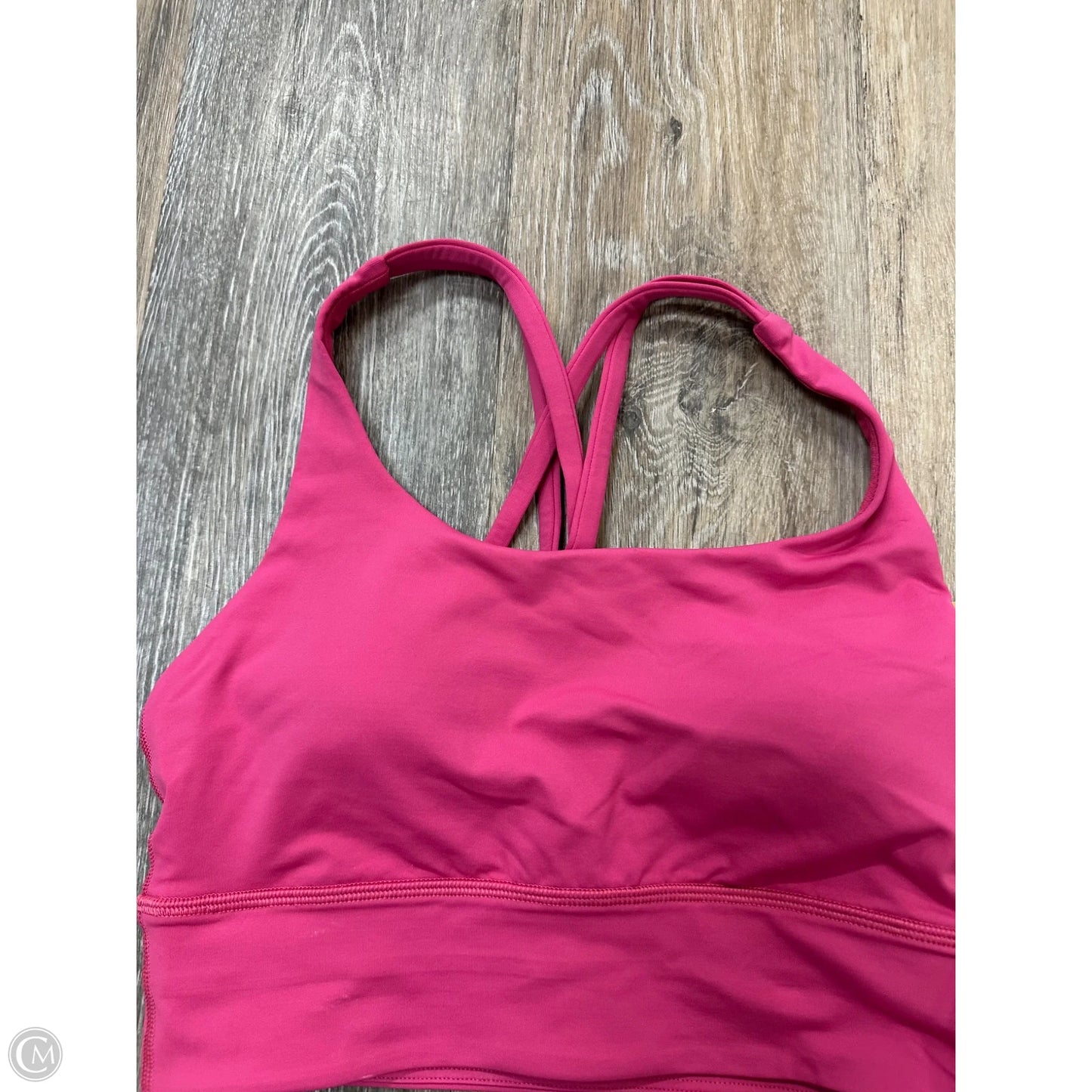 Athletic Bra By Lululemon In Pink, Size: 4