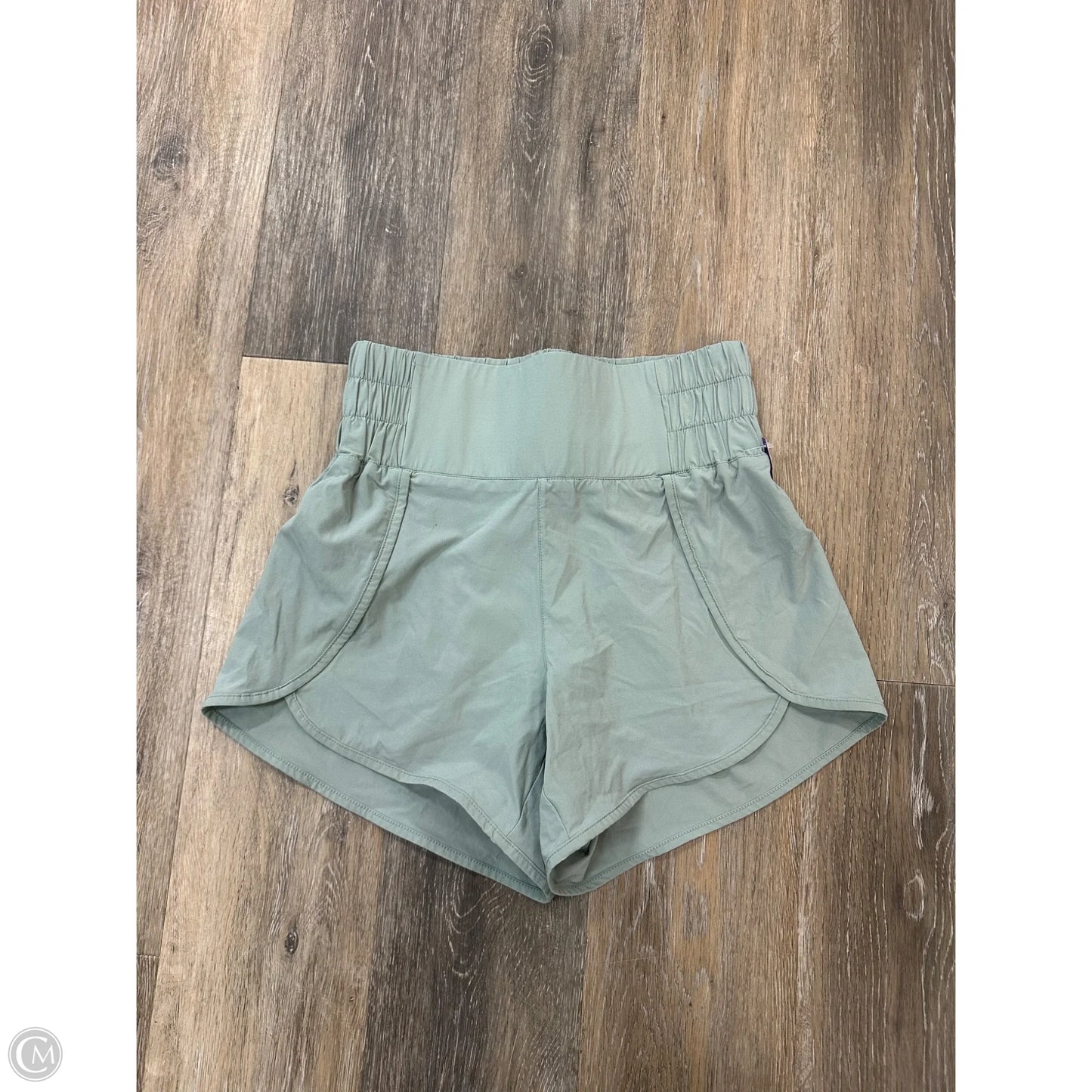 Athletic Shorts By Mono B In Green, Size: S