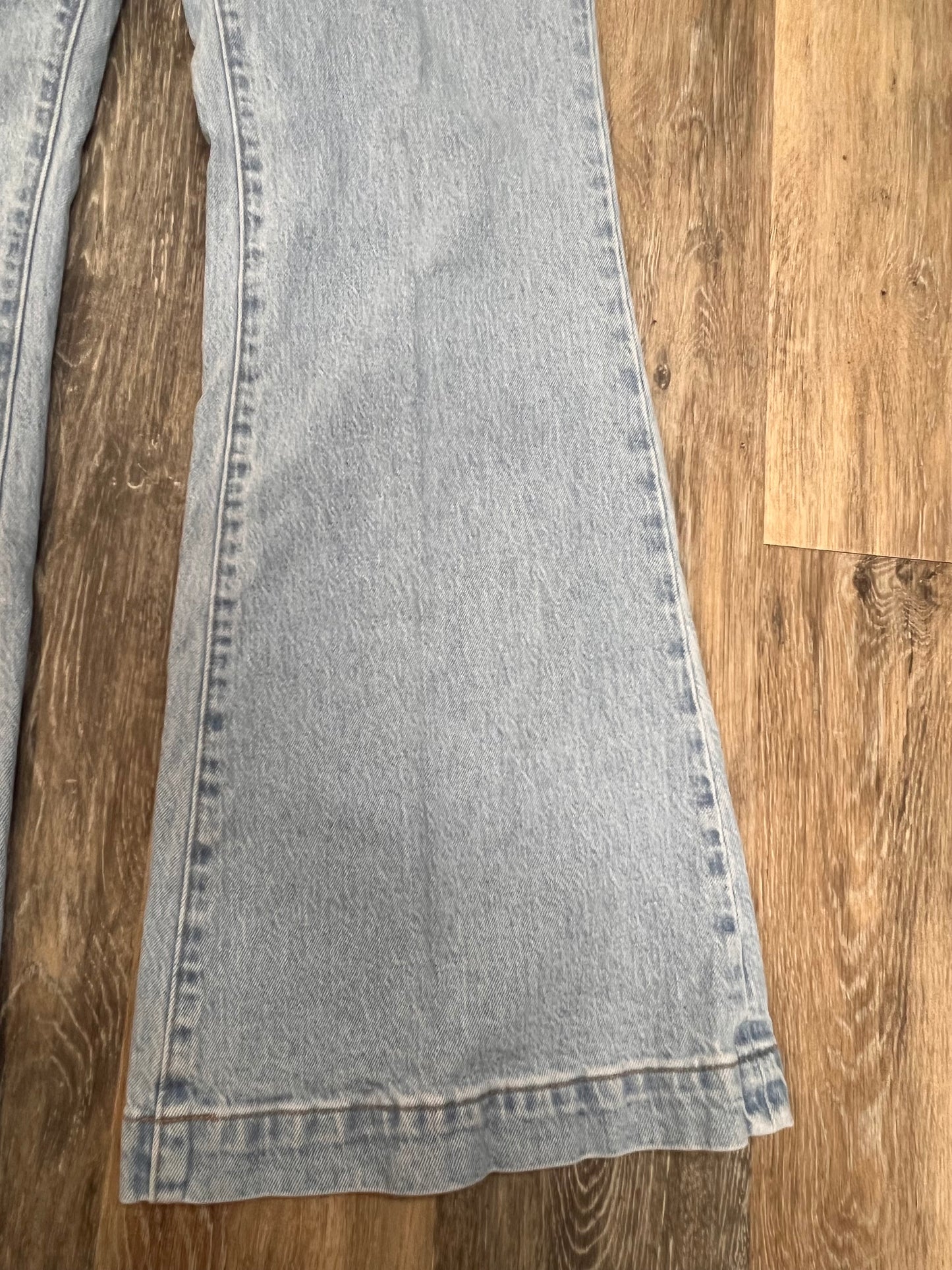 Jeans Flared By Rollas In Blue Denim, Size: 8/29