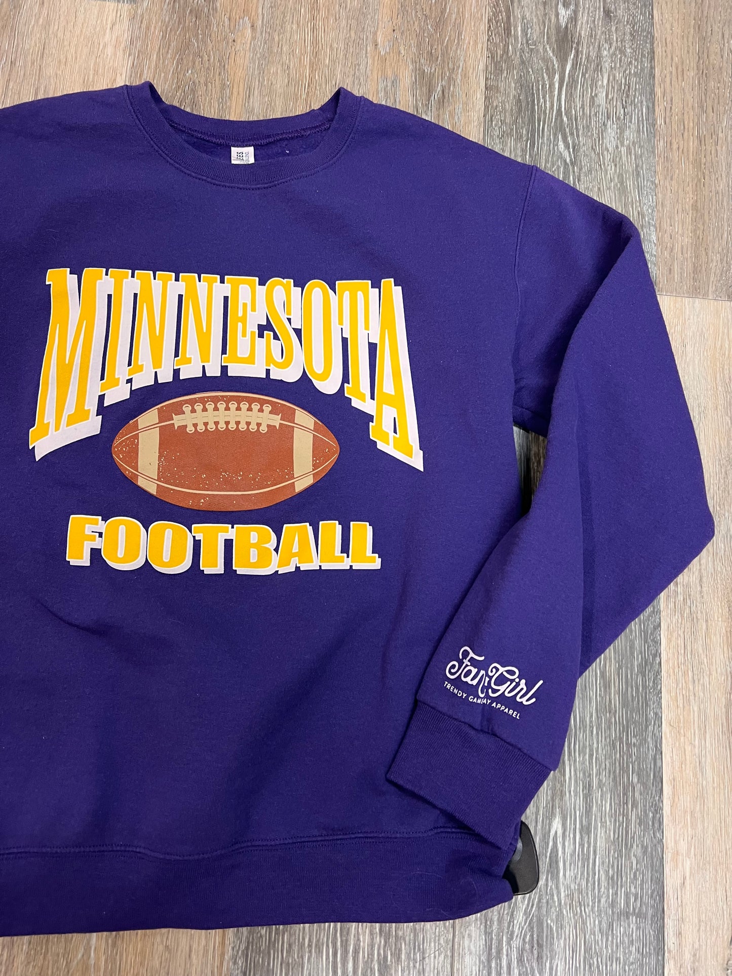 Athletic Sweatshirt Crewneck By Fangirl In Purple, Size: S