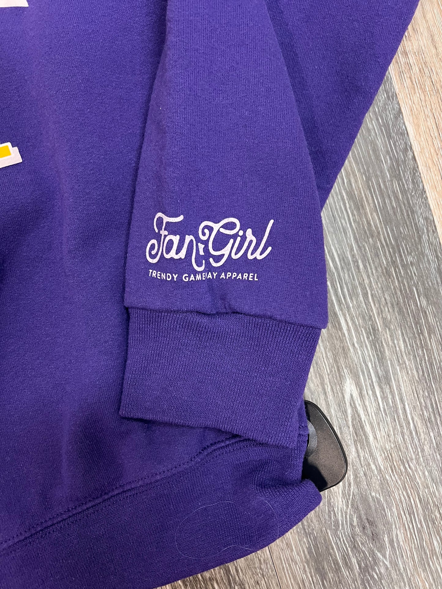 Athletic Sweatshirt Crewneck By Fangirl In Purple, Size: S