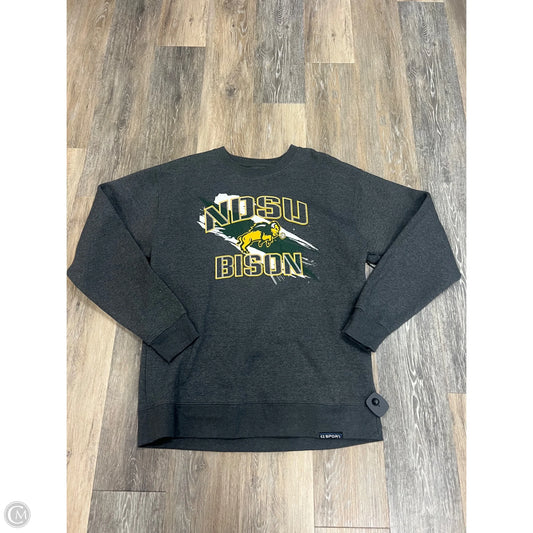Athletic Sweatshirt By CI Sport In Grey, Size: L