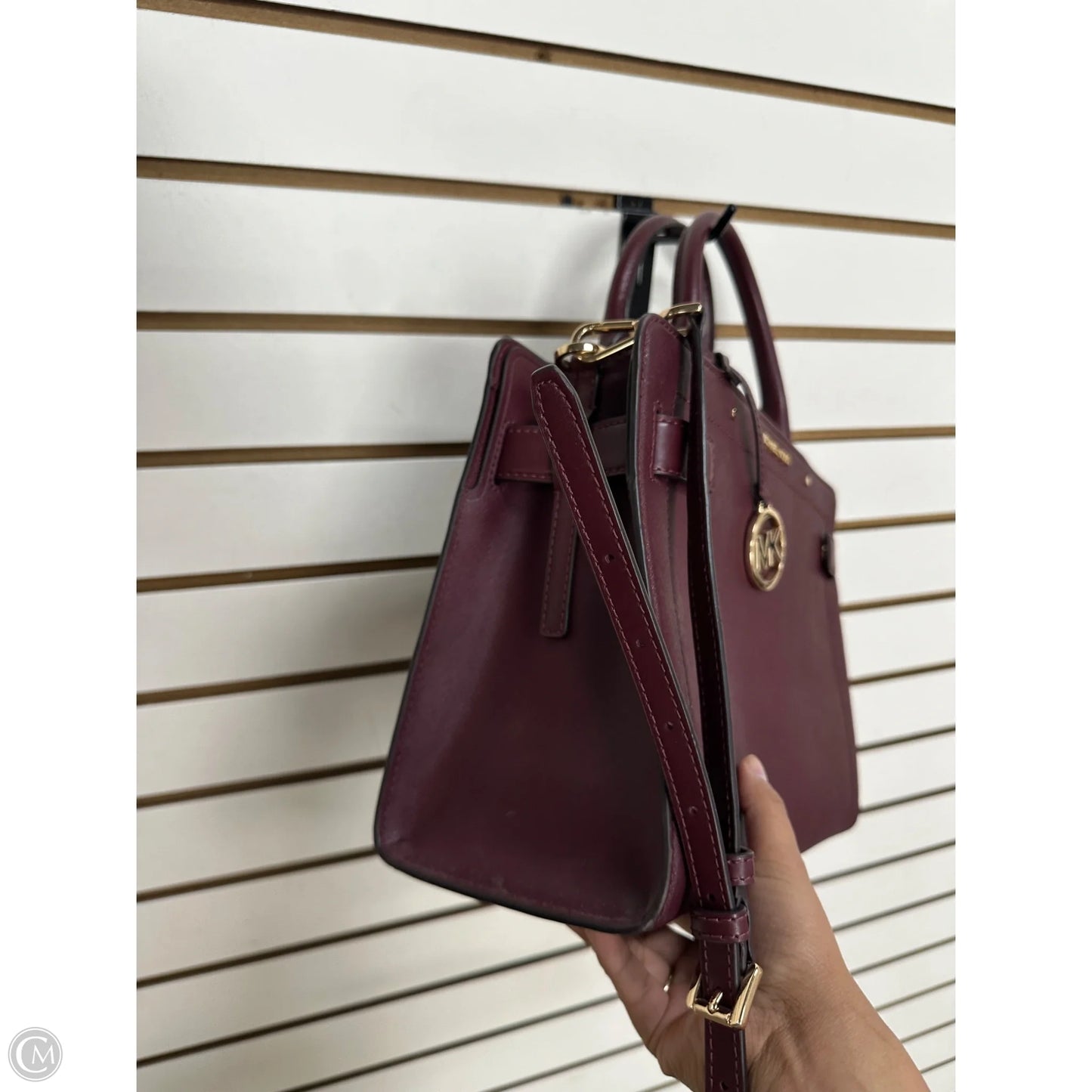 -Handbag Designer By Michael Kors, Size: Medium
