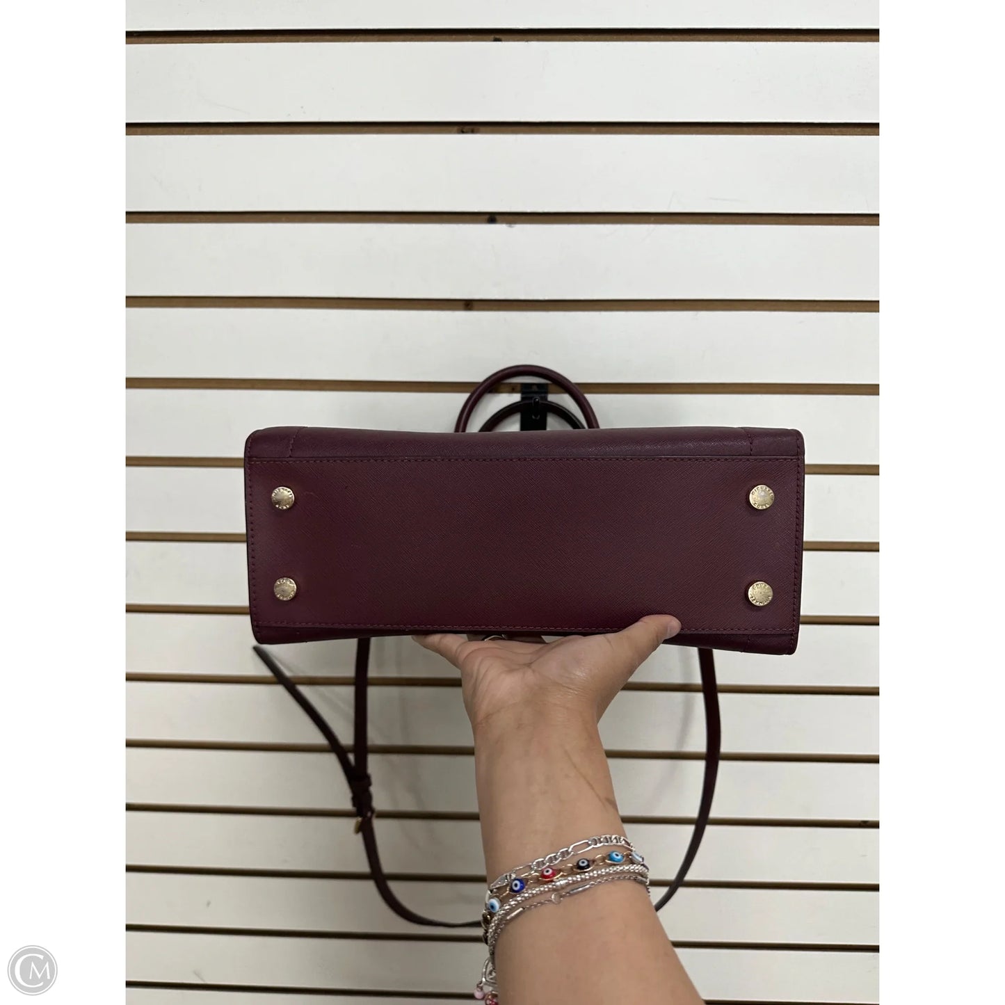 -Handbag Designer By Michael Kors, Size: Medium
