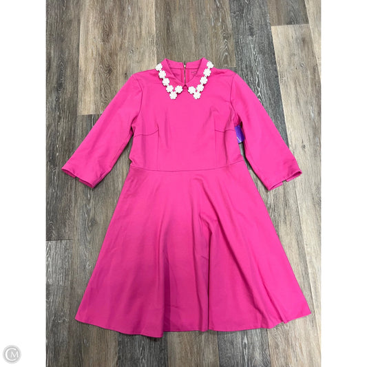 Dress Designer By Kate Spade In Pink, Size: L