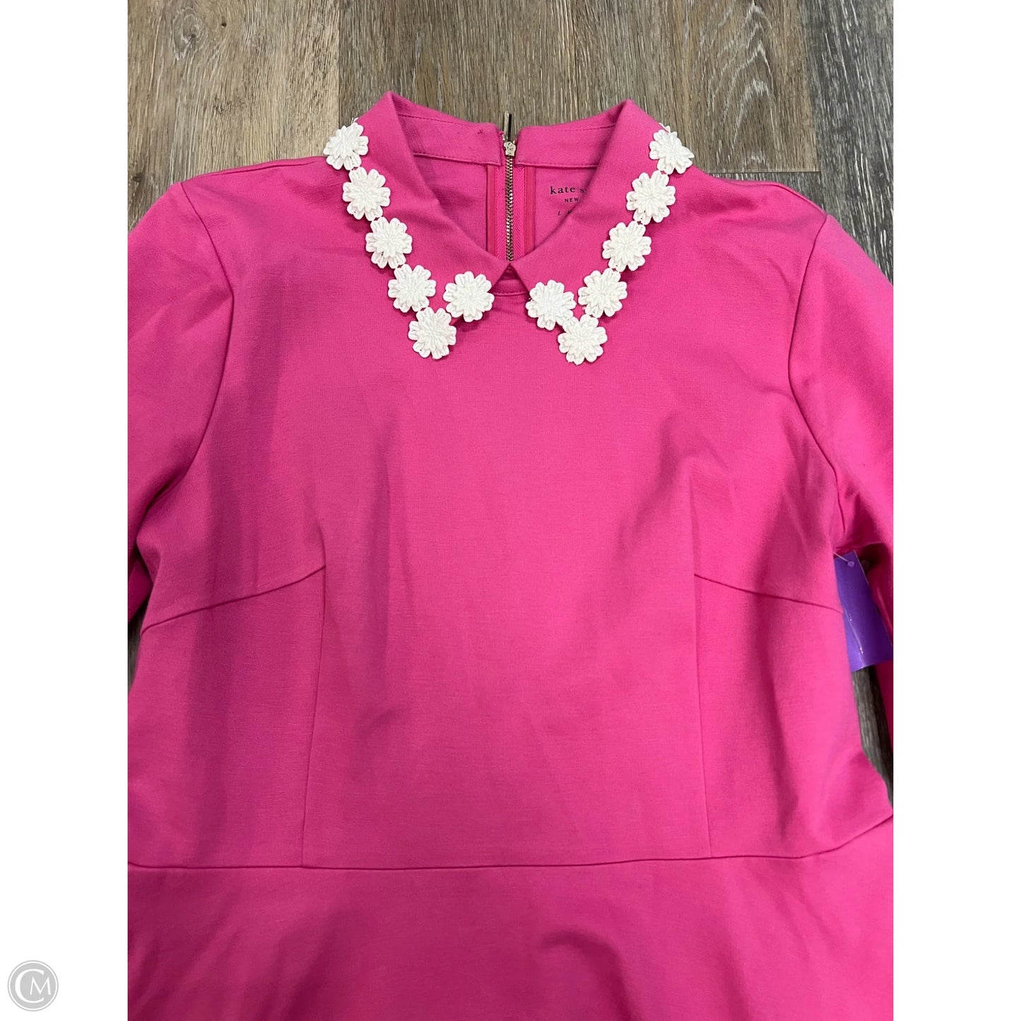 Dress Designer By Kate Spade In Pink, Size: L