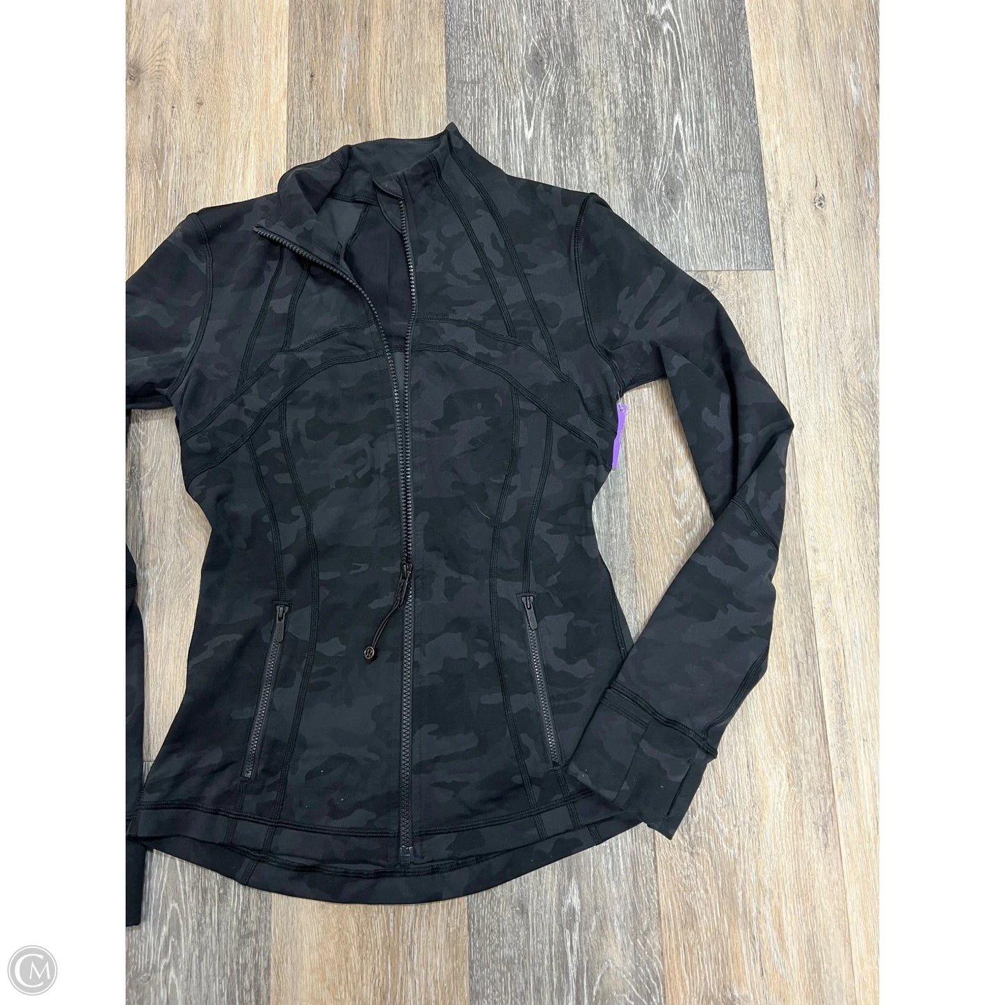 Athletic Sweatshirt Collar By Lululemon In Black, Size: 6