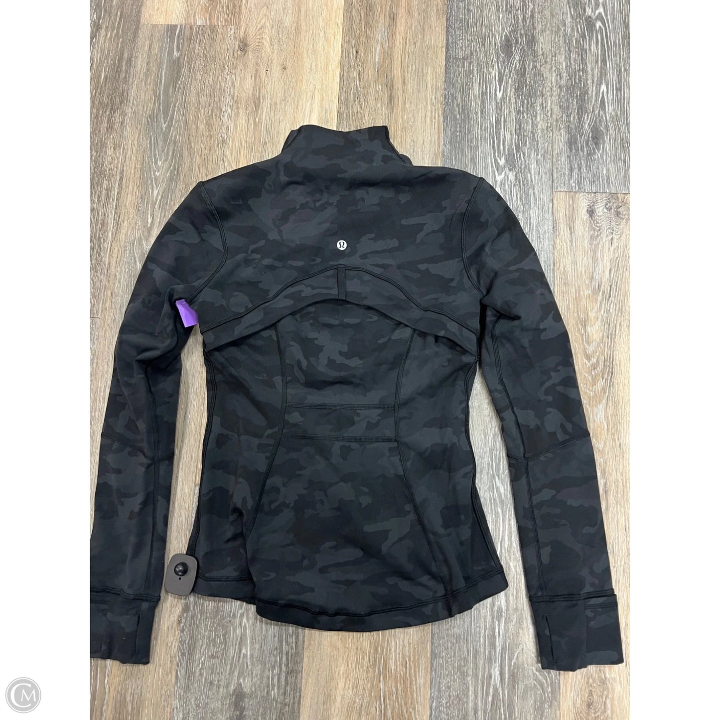 Athletic Sweatshirt Collar By Lululemon In Black, Size: 6