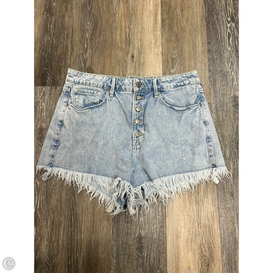 Shorts By Good American In Blue Denim, Size: 12/31