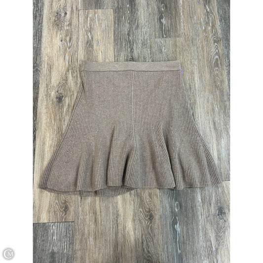 Skirt Mini & Short By Tanya Taylor In Brown, Size: L