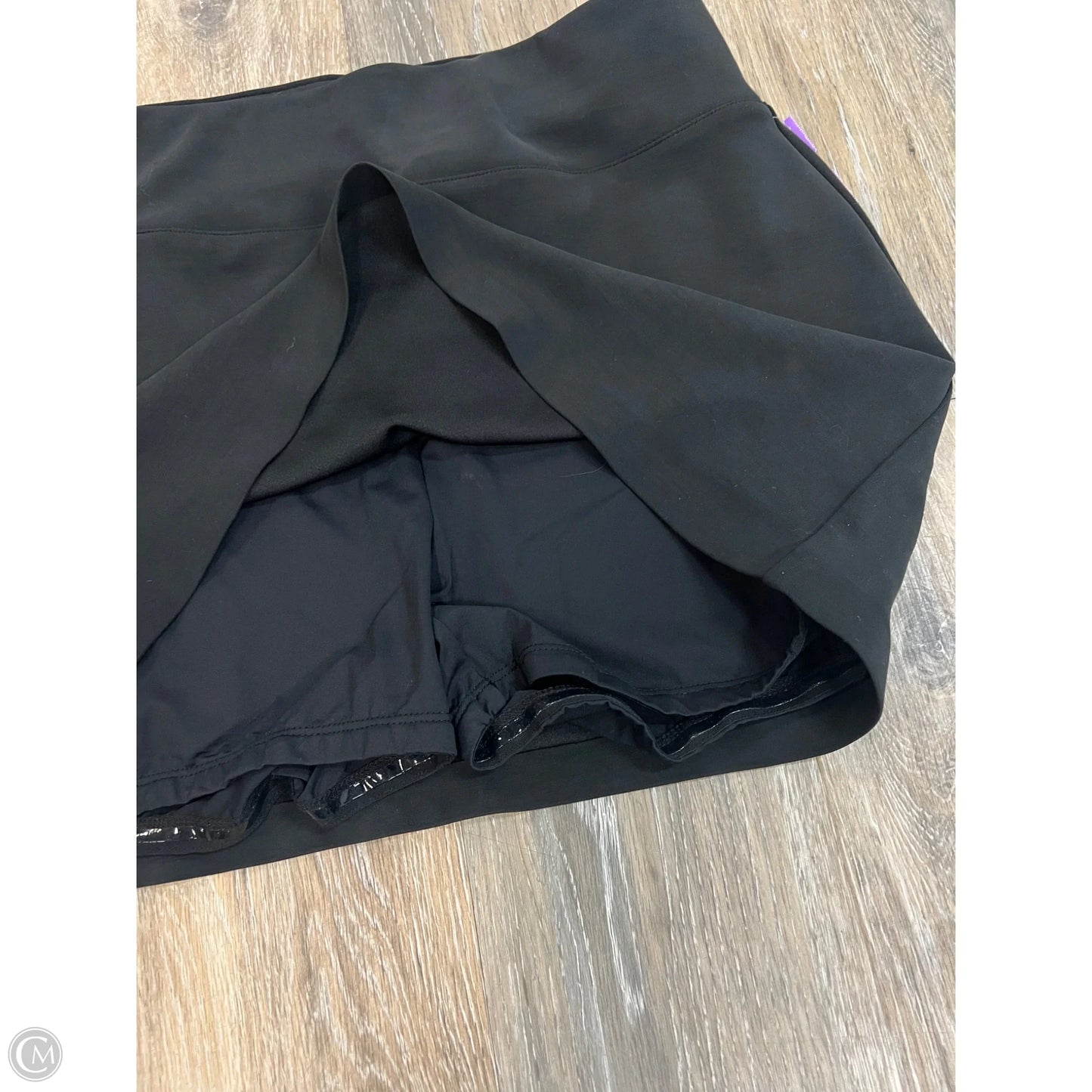 Athletic Skort By 7 Diamonds In Black, Size: L