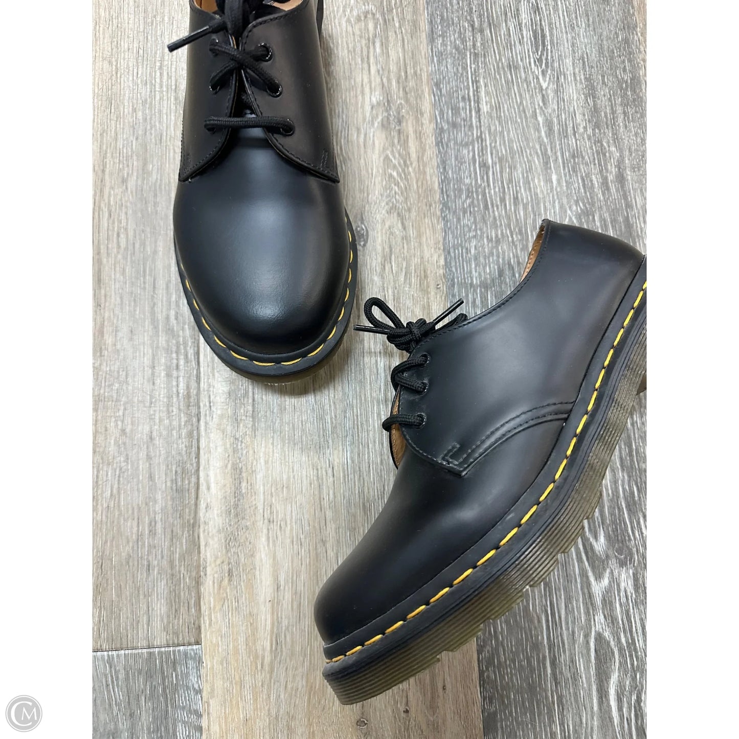 Shoes Heels Block By Dr Martens In Black, Size: 8