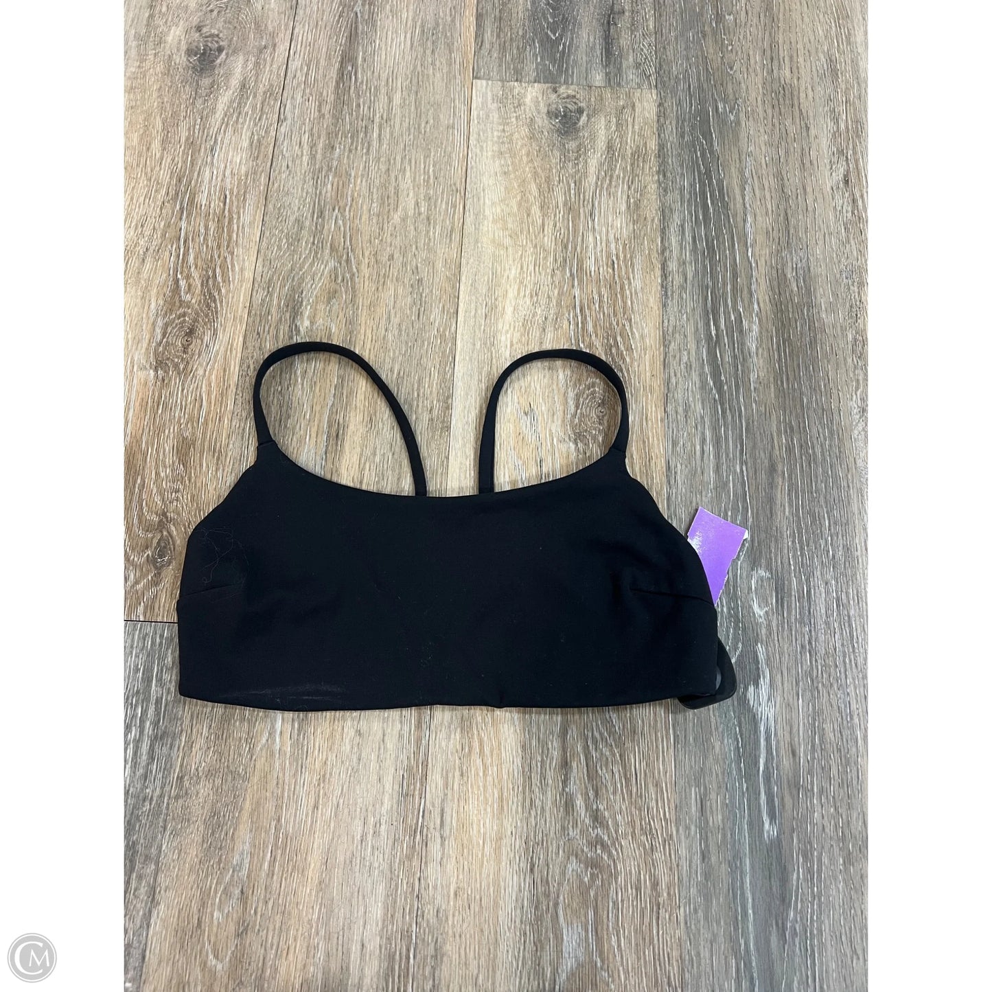 Athletic Bra By Lululemon In Black, Size: 8