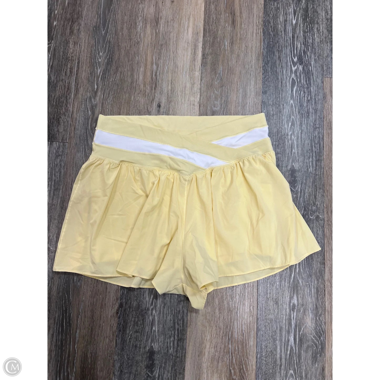 Athletic Shorts By Offline By Aerie In Yellow, Size: Xl