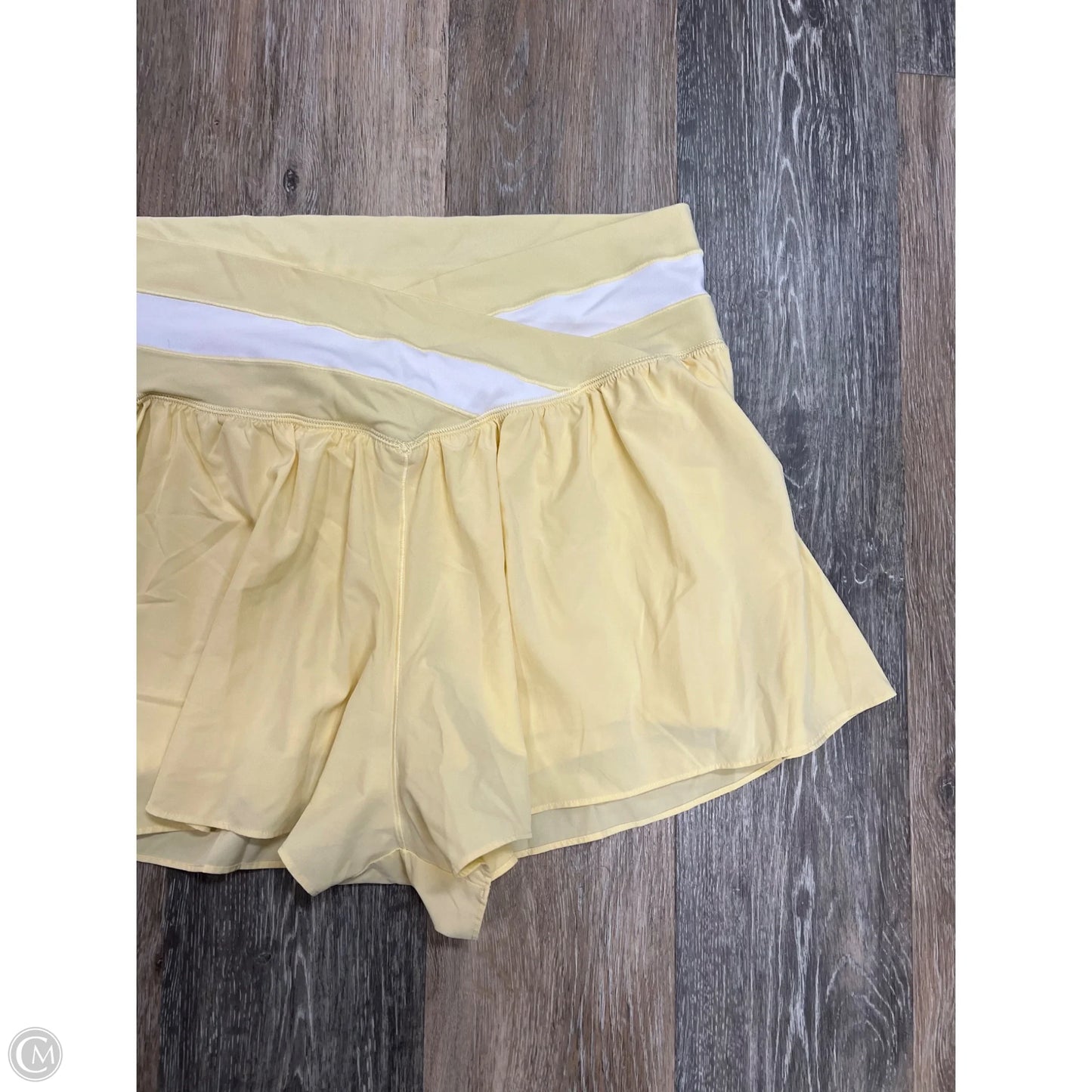 Athletic Shorts By Offline By Aerie In Yellow, Size: Xl