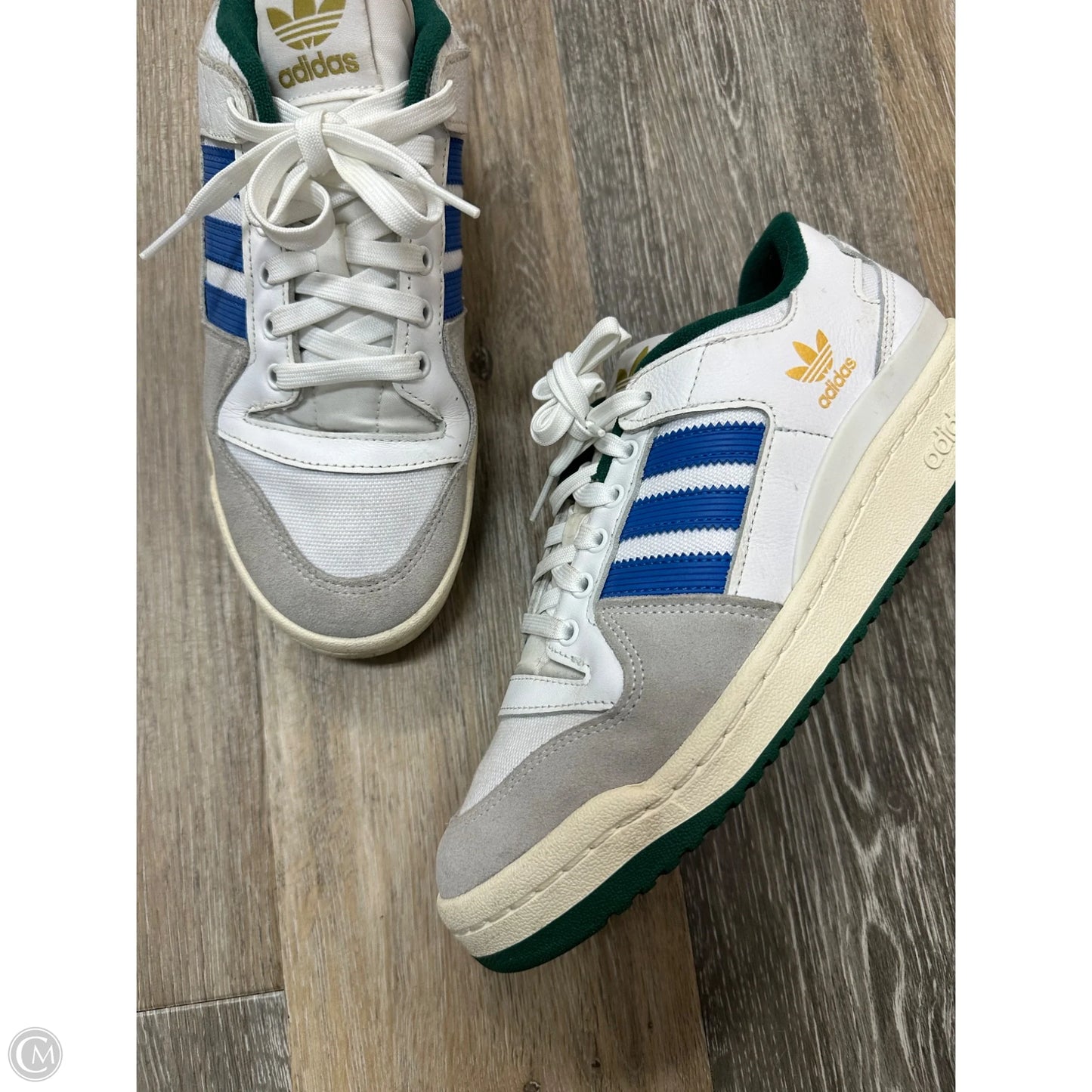 Shoes Athletic By Adidas In Green & White, Size: 7.5