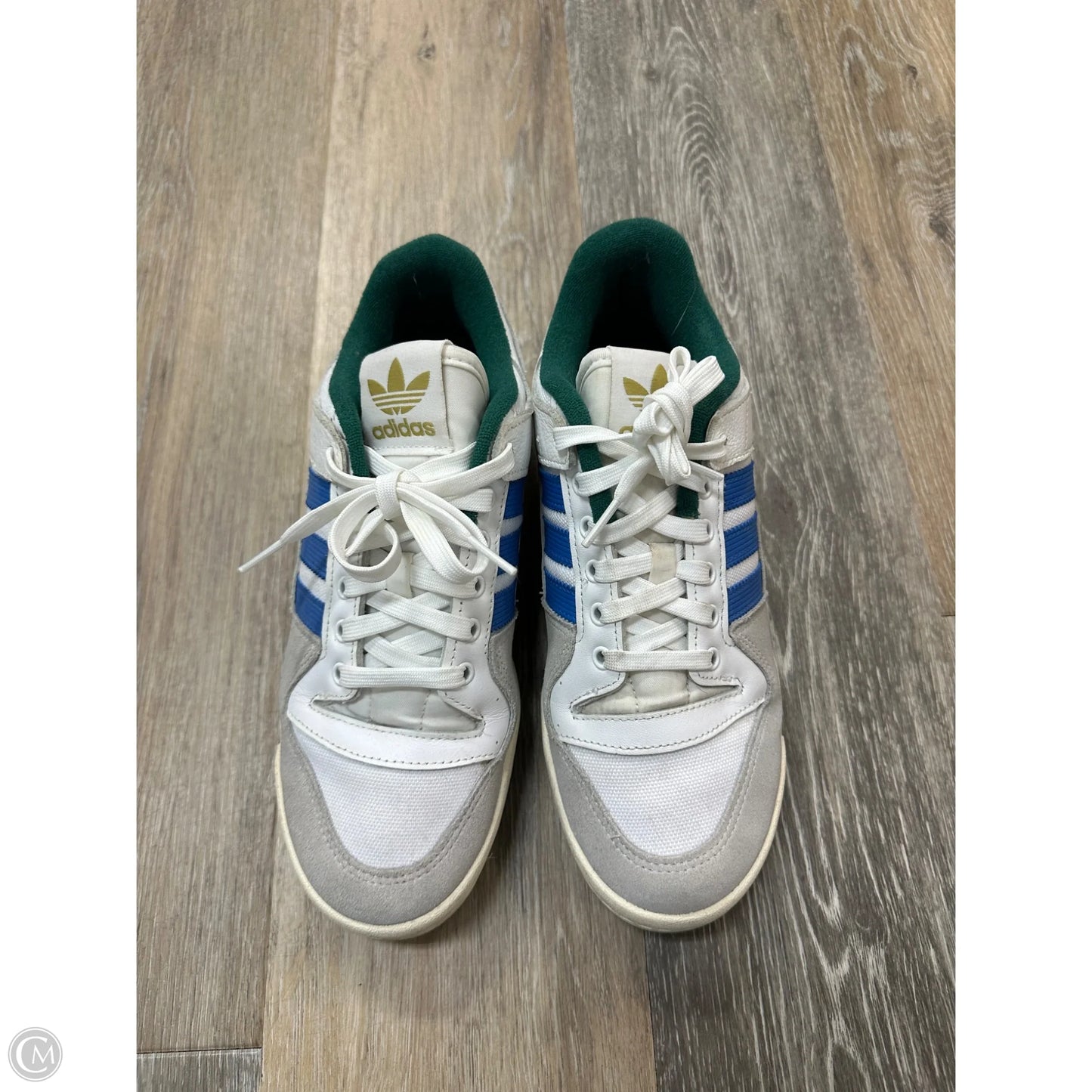 Shoes Athletic By Adidas In Green & White, Size: 7.5