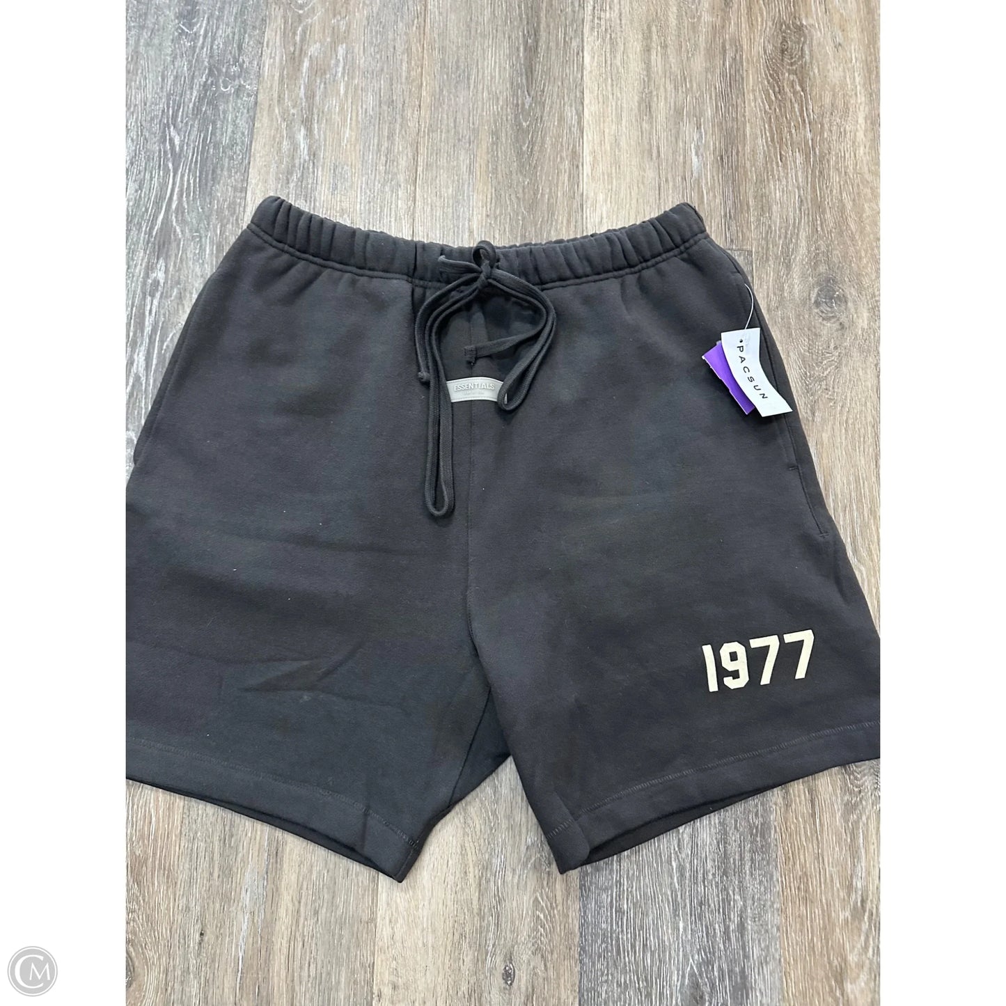 Athletic Shorts By Essentials In Brown, Size: M