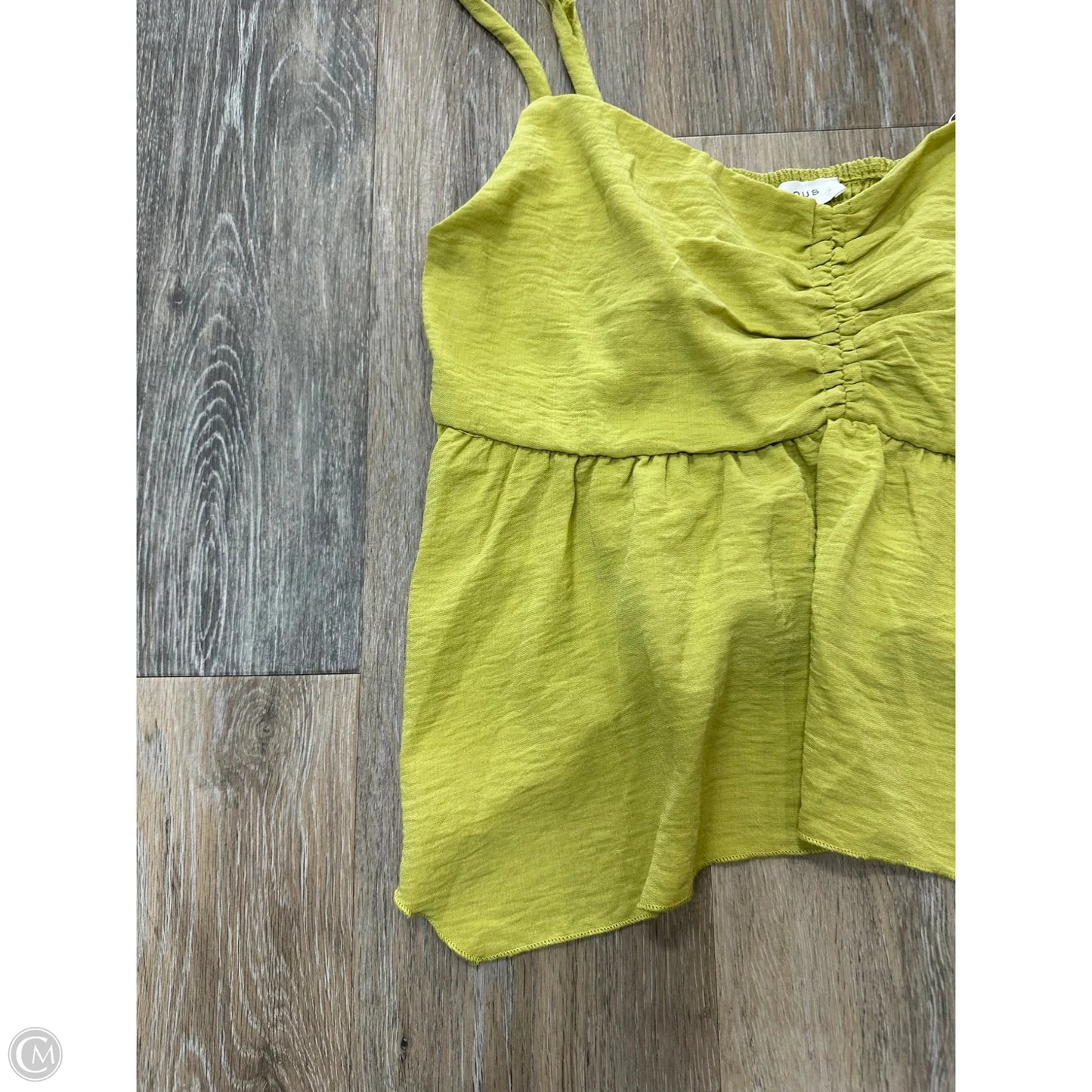 Tank Top By Kirious In Green, Size: M
