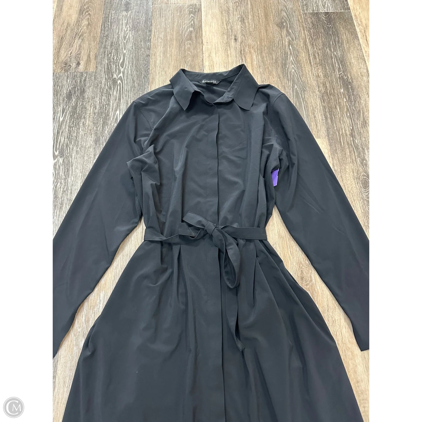 Dress Casual Maxi By Athleta In Black, Size: L