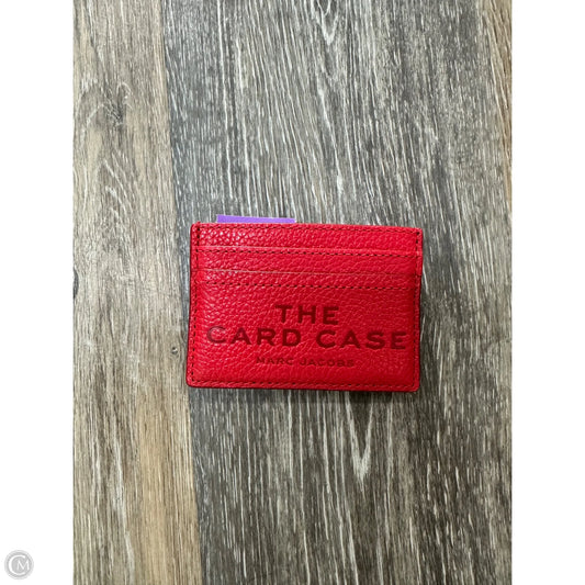 Wallet Luxury Designer By Marc Jacobs, Size: Small