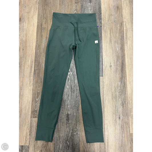 Athletic Leggings By Vuori In Green, Size: S