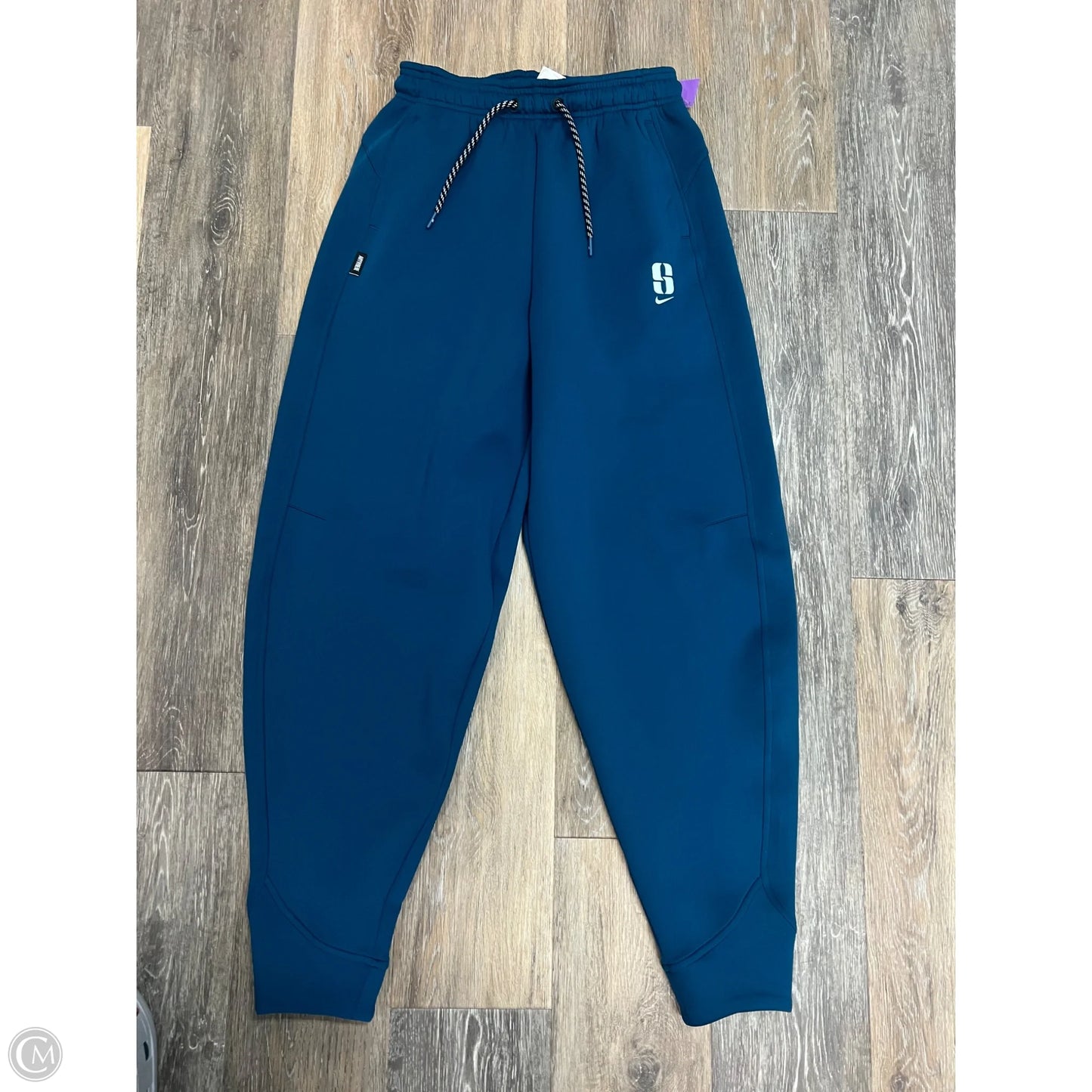 Athletic Pants By Nike In Blue, Size: Xs