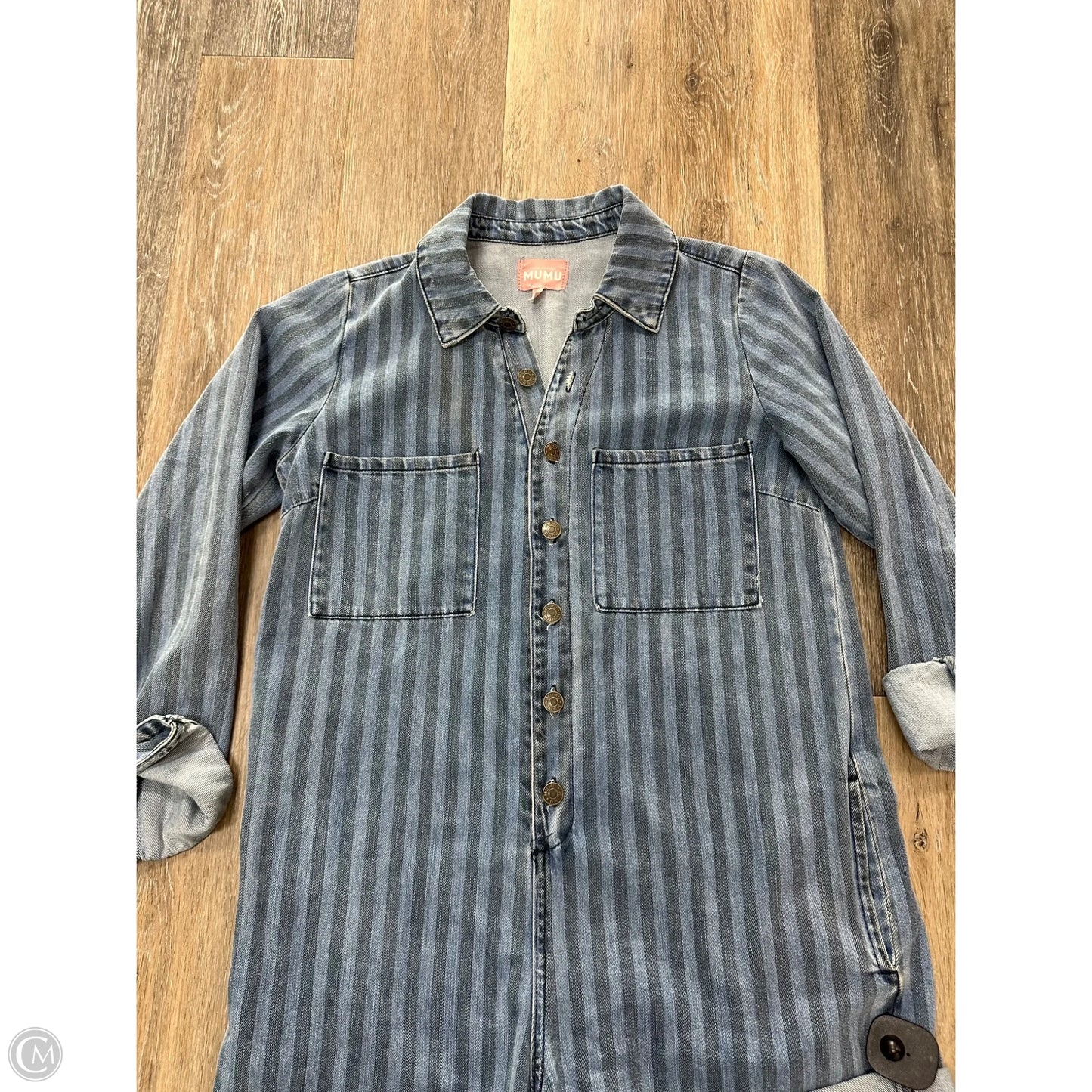 Romper By Show Me Your Mumu In Blue Denim, Size: S