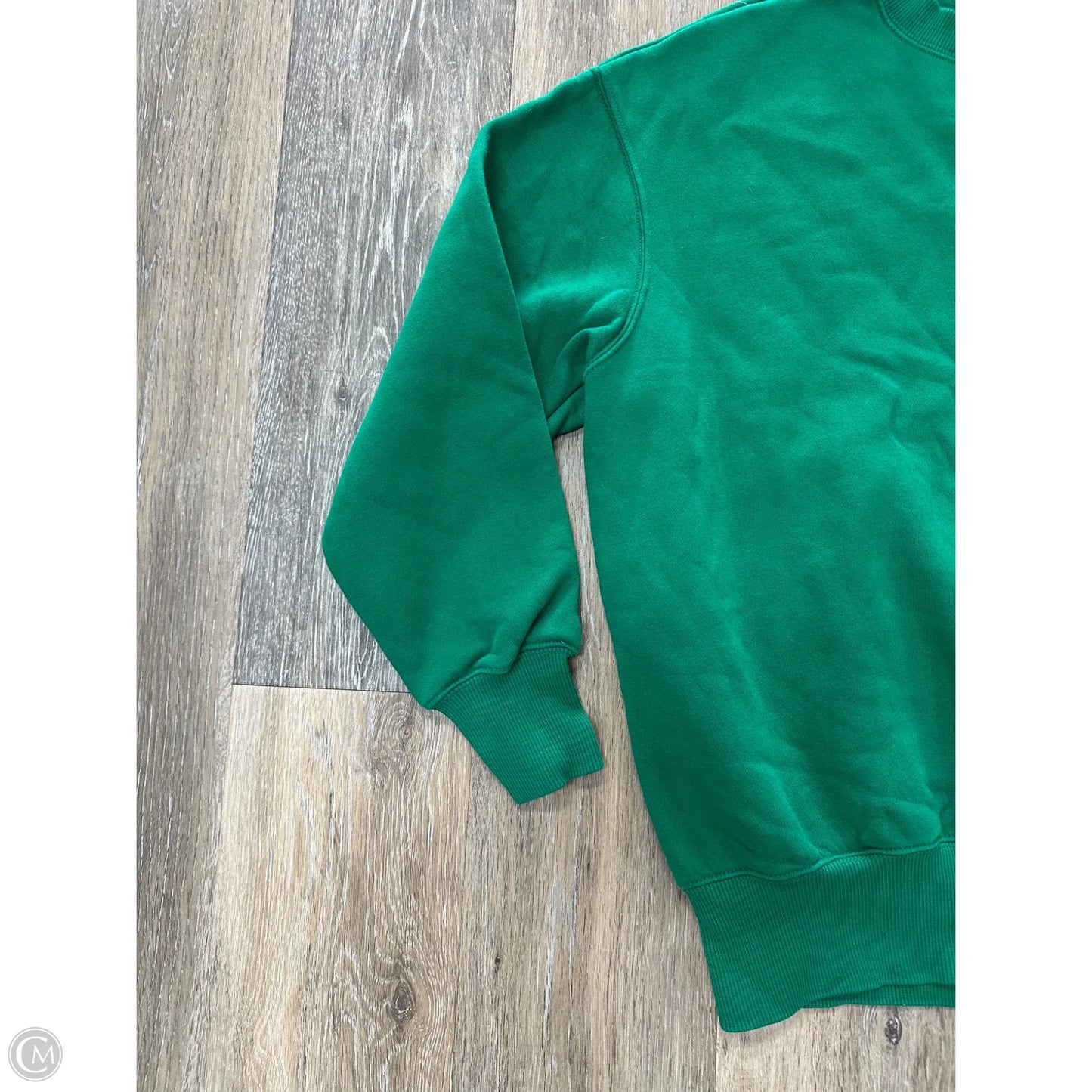Athletic Sweatshirt Crewneck By Nike In Green, Size: Xs