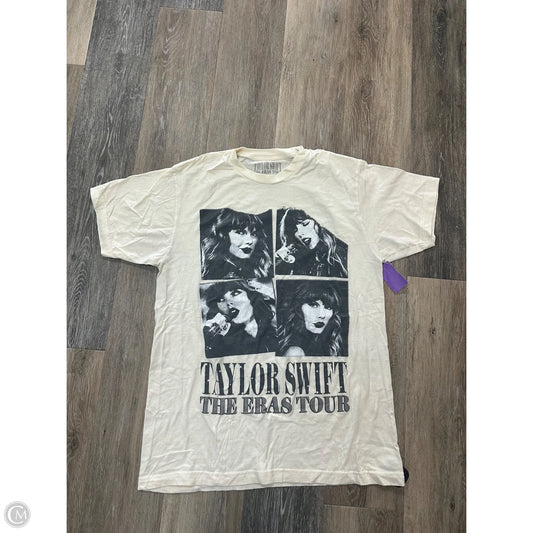 Top Short Sleeve By Taylor Swift In White, Size: M