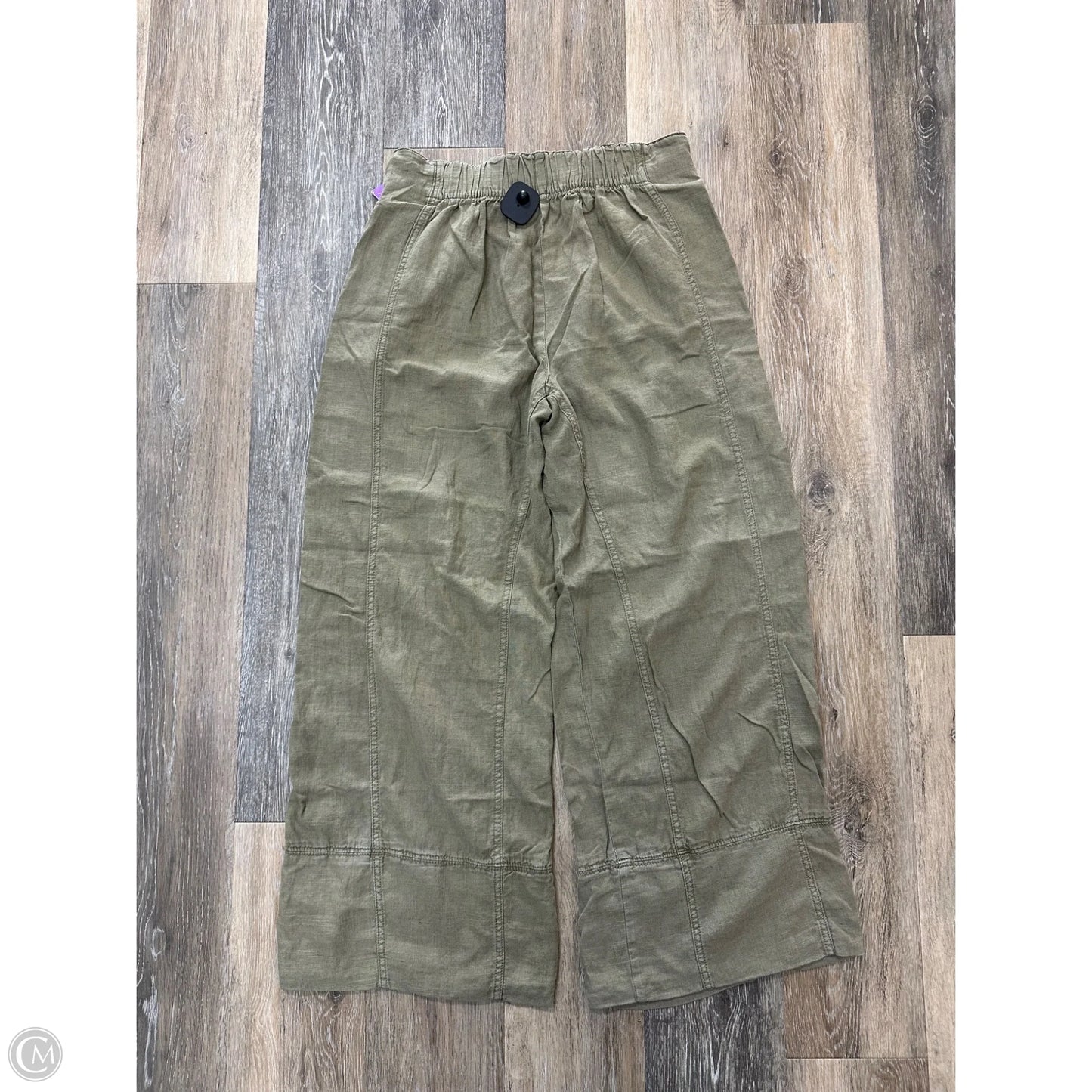 Pants Linen By Free People In Green, Size: S