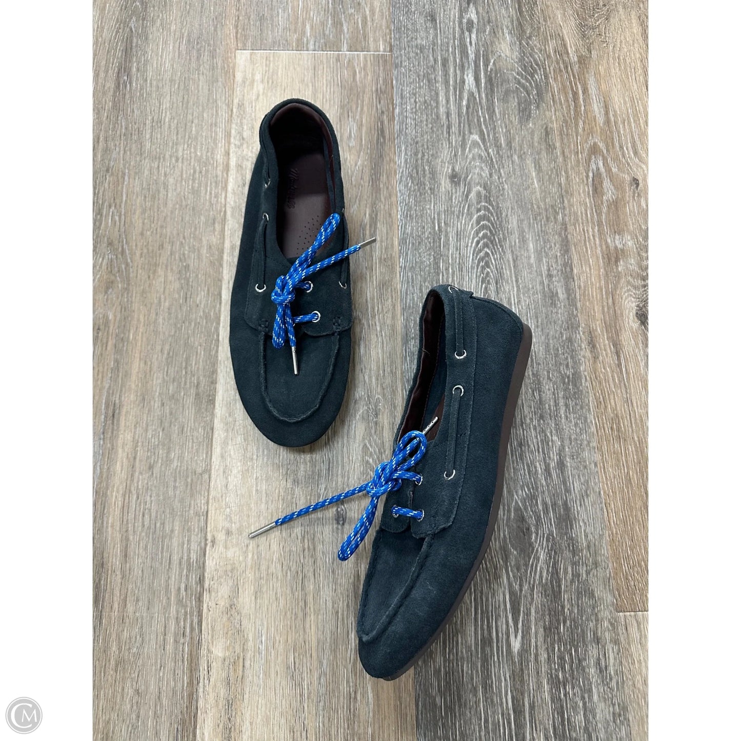 Shoes Flats By Madewell In Blue, Size: 9.5