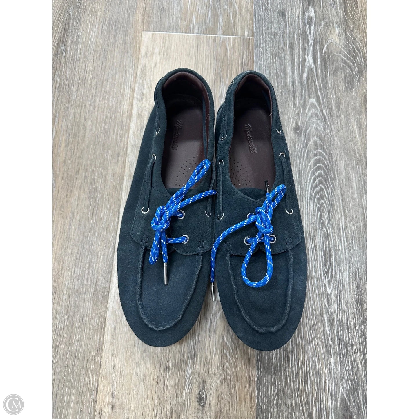 Shoes Flats By Madewell In Blue, Size: 9.5