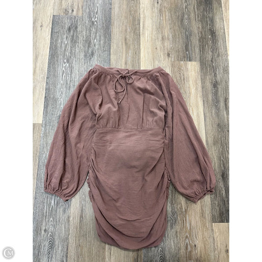 Dress Casual Midi By Free People In Tan, Size: S