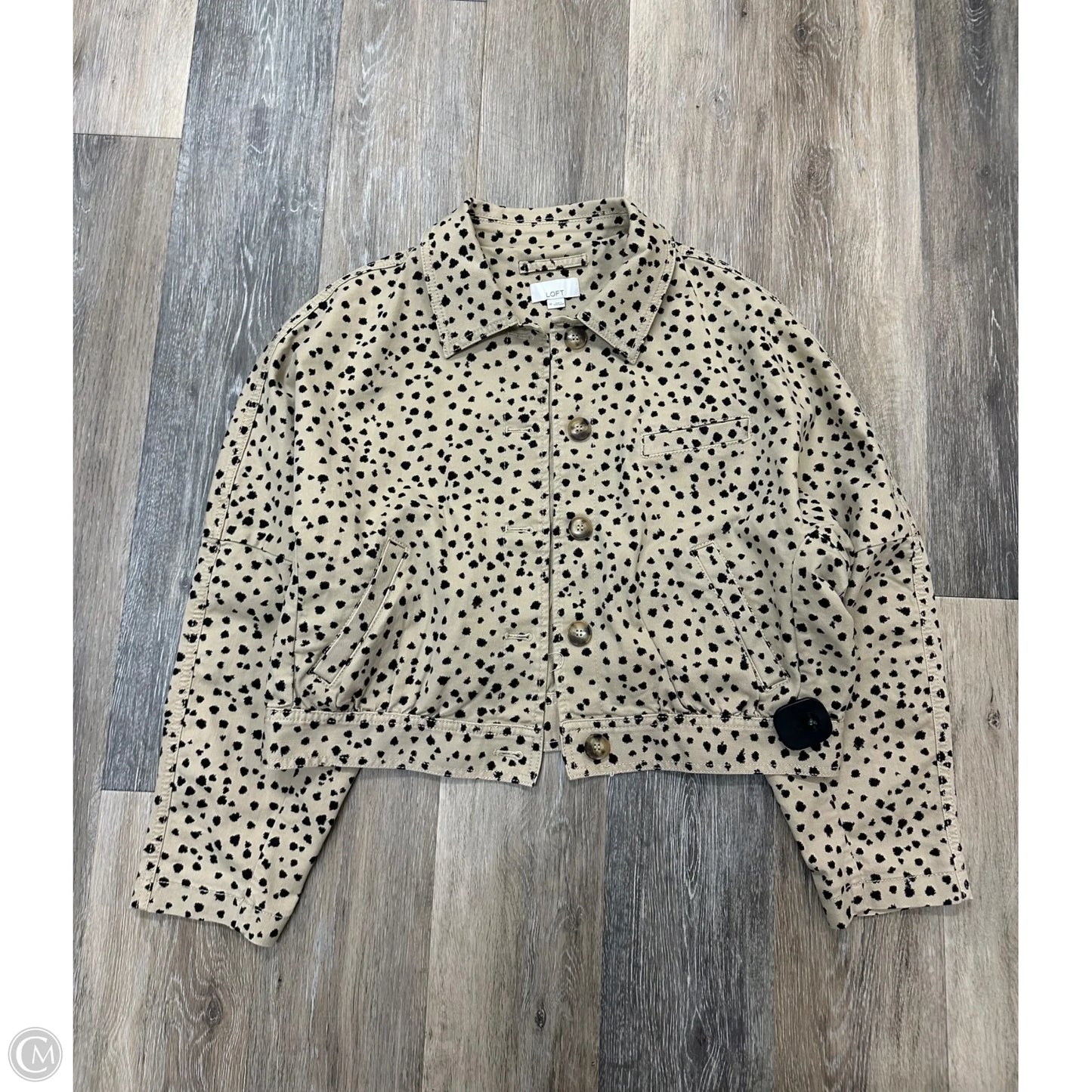 Jacket Other By Loft In Animal Print, Size: M