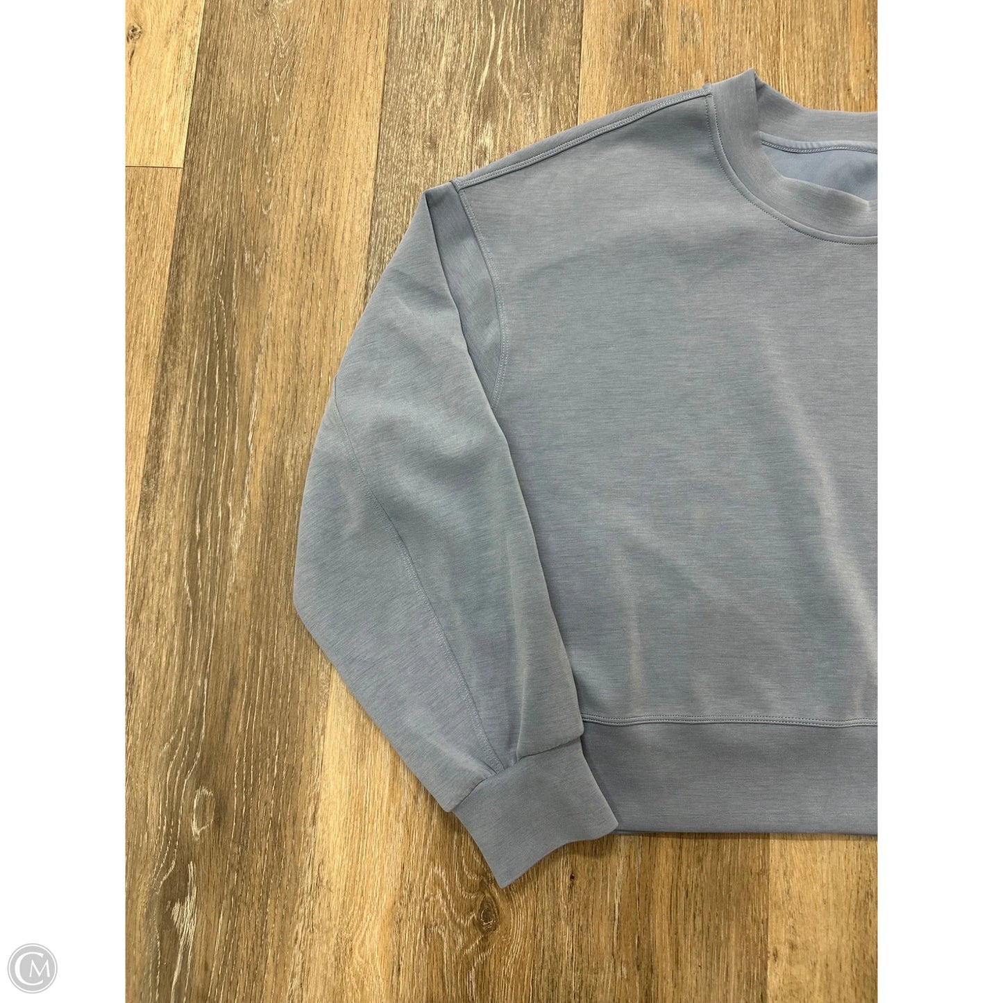 Athletic Sweatshirt Crewneck By Lululemon In Blue, Size: 4