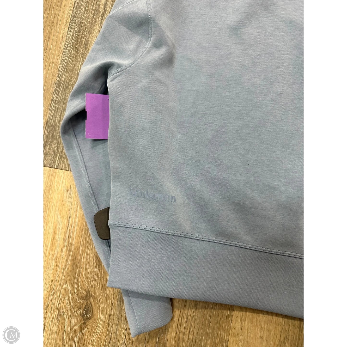 Athletic Sweatshirt Crewneck By Lululemon In Blue, Size: 4